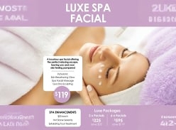 Win a Mother's Day Luxe Spa Facial Gift Voucher