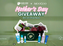 Win 1 of 3 Mother's Day Prize Packs - OUR COW