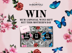 Win 1 of 3 Mothers' Day Wine Gift Sets