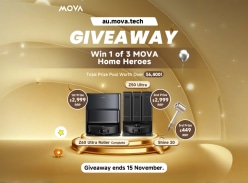 Win 1 of 3 MOVA Home Heroes