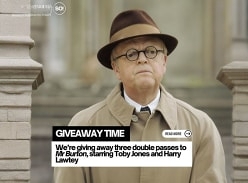 Win 1 of 3 Mr Burton Double Passes