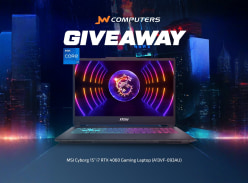 Win a MSI Cyborg 15 A13vx Gaming Laptop