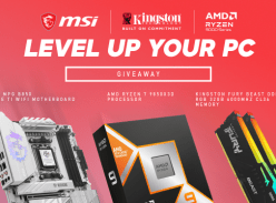 Win an MSI Motherboard or Kingston Memory Kit or AMD Ryzen 7 Processor