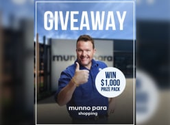 Win $1K Munno Para Shopping Centre Vouchers - South Aussie with Cosi