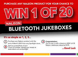 Win 1 of 20 Naleon Bluetooth Jukeboxes