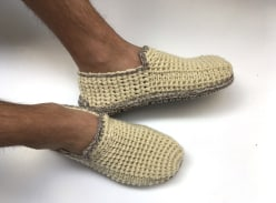 Win Natural Wool Slippers by Baabuk