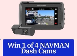 Win 1 of 4 Navman Dash Cams - Student Edge