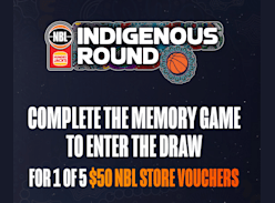 Win 1 of 5 $50 NBL Store Vouchers