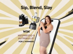 Win a Nespresso or a Nutribullet Triple Prep