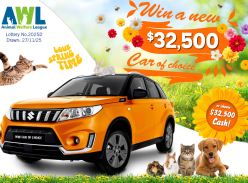 Win a New $32.5K Car of Choice or $32.5K Cash