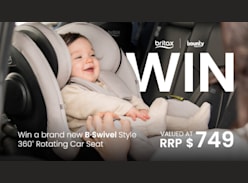 Win a New Britax B-Swivel Style Rotating Car Seat - Bounty Parents