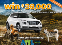 Win a New Car Worth $36k - Animal Welfare League