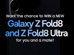 Win a NEW Galaxy Z Fold8 and Galaxy Z Fld8 Ultra for You and a Mate - Samsung Australia