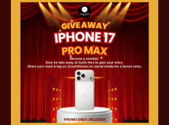 Win a New Iphone 17 Pro Max