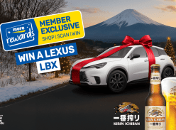 Win a New Lexus LBX or 1 of 103 $50 Digital Mastercards - Bottlemart