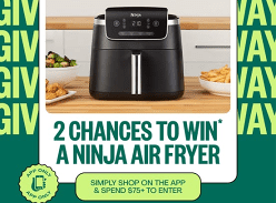 Win 1 of 2 Ninja Air Fryer