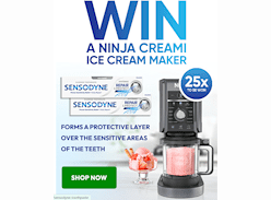 Win 1 of 25 Ninja Creami Deluxes with Sensodyne
