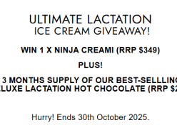 Win a Ninja Creami & 3 Months Supply of Hot Chocolate