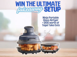 Win a Ninja Crispi Glass Air Fryer & $100 Coles Voucher - Tegel Take Outs
