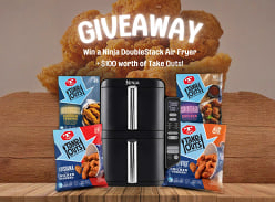 Win a Ninja Doublestack Air Fryer & $100 Coles Voucher