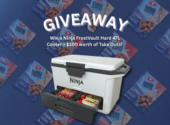 Win a Ninja Frostvault 47L Hard Cooler with Dry Zone