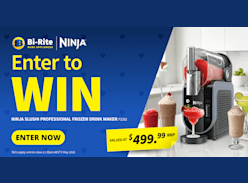 Win a Ninja Slushi Frozen Drink Maker - Bi-Rite
