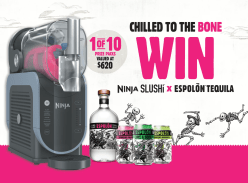 Win 1 of 10 Ninja Slushie Prize Packs - Espolon Tequila Australia