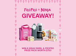 Win a Ninja Swirl by Creami & a Freezer Restock of Fropro