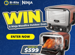 Win a Ninja Woodfire Outdoor Oven