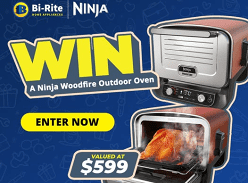 Win a Ninja Woodfire Outdoor Oven