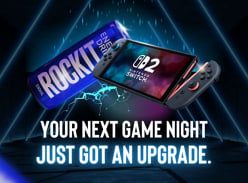 Win a Nintendo Switch 2 Console & 24 Cans of Rockit Energy Drink