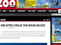 Win Nitro Circus The Movie on DVD