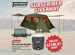 Win a Northstar Instant up 8 Lighted Tent and More