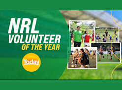 Win NRL Volunteer of the Year - Today Show