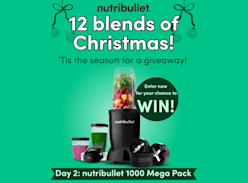 Win a Nutribullet 1000 Series Mega Pack