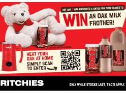 Win 1 of 150 Oak Milk Frothers - Ritchies