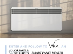 Win 1 of 5 Olimpia Splendid Caldo Plus Smart Panel Heaters