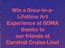 Win a Once-in-a-Lifetime Art Experience at Goma