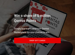 Win 1 of 5 One Million Qantas Points