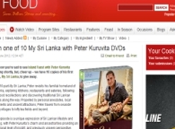 Win one of 10 My Sri Lanka with Peter Kuruvita DVDs