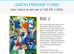Win one of 100 RIO 2 DVDs