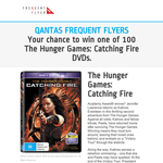 Win one of 100 'The hunger games - catching fire ' DVDs