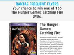 Win one of 100 'The hunger games - catching fire ' DVDs