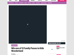 Win one of 12 Family Passes to Kids Wonderland
