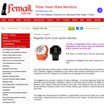 Win one of 2 x Magellan Echo Smart Sports Watches in either Tangerine or Black valued at $149.00. - Magellan Echo