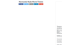 Win one of 20 in-season, double passes to Normandy Nude