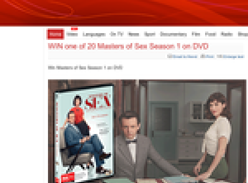 Win one of 20  Master of Sex Season 1 DVDs' 