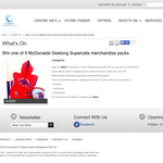 Win one of 5 McDonalds Geelong Supercats merchandise packs - Corio