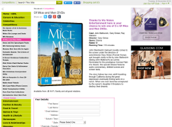 Win one of 5 Of Mice and Men DVDs