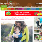 Win one of five ErgoBaby Four-Position 360 Carriers valued at $199 each